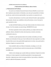 CRIMEN ORGANIZADO EN GUATEMALA. Página 1