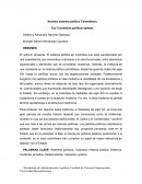 Nuestro sistema político Colombiano