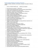 Examen práctico Modelos de Gestión empresarial