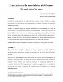 Las cadenas de suministros del futuro