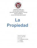 Mapa conceptual la propiedad