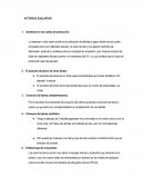 Actividad evaluativa Actividad de economia