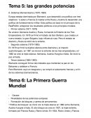 Tema 5: las grandes potencias