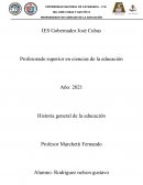 Video 1: “Orígenes del Sistema Educativo”