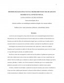 METODOLOGÍA QUE INFLUYE EN EL MEJORAMIENTO DE VIDA DE ADULTOS MAYORES EN EL CONTEXTO SOCIAL