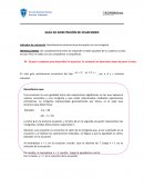 GUÍA DE EJERCITACIÓN DE ECUACIONES