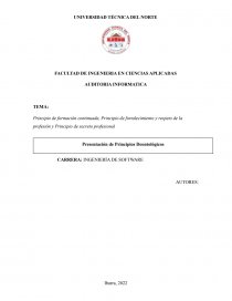 Principios deontologicos. Página 1