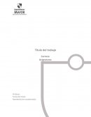 Informe empresa entel