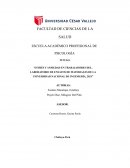 ESTRÉS Y ANSIEDAD EN TRABAJADORES DEL, LABORATORIO DE ENSAYOS DE MATERIALES DE LA UNIVERSIDAD NACIONAL DE INGENIERÍA, 2021