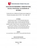 “Construcción de un Software de Escritorio para el Registro de Personas Vacunadas contra el COVID - 19 en Trujillo, 2021”