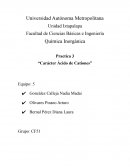 Química Inorgánica Practica 3 “Carácter Ácido de Cationes”