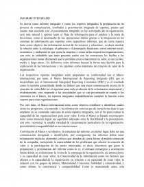 Informes integrados. Página 1