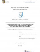 “LA PARTICIPACIÓN DE LA MUJER EN LA TOMA DE DECISIONES DE LA JUNTA DE AGUA DEL BARRIO PINTZE CHICO PARROQUIA TOACAZO CANTON LATACUNGA EN EL AÑO 2022”