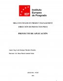 IPE - Proyectos de aplicacion - Direccion de proyectos II