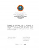 Incidencia de malnutrición