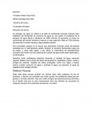 La escasez del agua