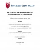 El Benchmarking en los Bancos de Lima, 2022