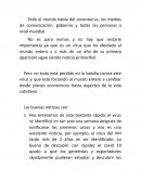 TODO MUNDO HABLA DE CORONAVIRUS