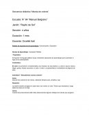 Secuencia didáctica “Mezcla de colores”