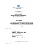 La importancia de las competencias de Comunicación Efectiva dentro del perfil de egreso de las carreras de Ingeniería Comercial y Gastronomía Internacional de la Universidad Tecnológica de Chile Inacap