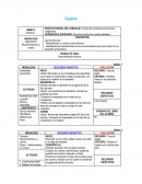 Secuencia didactica español