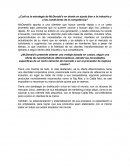 Cuál es la estrategia de McDonald’s en donde se ajusta bien a la industria y a las condiciones de la competencia?