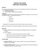 MERCADOS FINANCIEROS FINANZAS