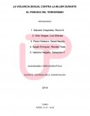 LA VIOLENCIA SEXUAL CONTRA LA MUJER DURANTE EL PERIODO DEL TERRORISMO