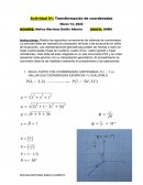 Transformación de coordenadas