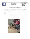INFORME INCIDENTE PULVERIZADORA