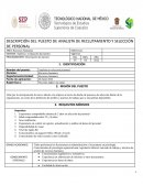 DESCRIPCION DE PUESTOS