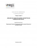 Analisis de Casos, Aplicando Conceptos de comunicación Social