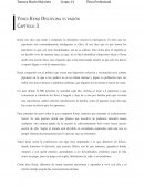 Disciplina vs pasión