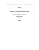 Costos y presupuestos en Ingeniería Ambiental