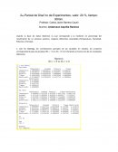 Diseño de experimentos - Inferencia estadistica