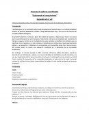 Proyecto de saberes coordinados “Explorando el conocimiento”