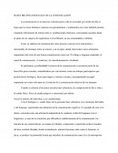 BASES BIO-PSICOSOCIALES DE LA COMUNICACIÓN