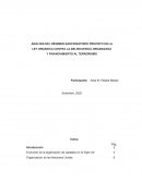 ANÁLISIS DEL RÉGIMEN SANCIONATORIO PREVISTO EN LA LEY ORGÁNICA CONTRA LA DELINCUENCIA ORGANIZADA Y FINANCIAMIENTO AL TERRORISMO