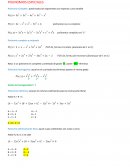 POLINOMIOS ESPECIALES