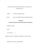 Práctica No. 6 Conocimiento y Manejo de la Estufa de Cultivo y Preparación de Cultivos
