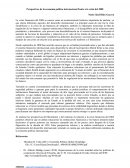 Perspectivas de la economia politica frente a la crisis del 2008