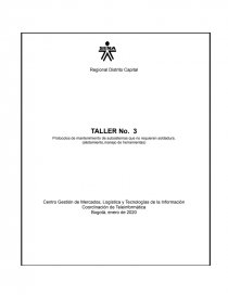 Protocolos de mantenimiento de subsistemas. Página 1