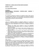 INVESTIGACION:LA INTELIGENCIA ARTIFICAL:DEEP LEARNING Y MACHINE LEARNING