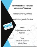 Sistemas de ecuaciones por medio del método de Gauss
