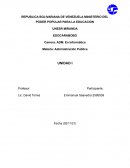 ¿Que se entiende por Administración Pública?