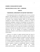 GOBERNANZA, HERRAMIENTA DE GESTIÓN TERRITORIAL