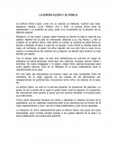 LA SEÑORA GLORIA Y SU FAMILIA