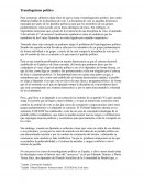 Transfuguismo político