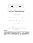 Nanobiotecnología Evidencia 3: Espectro electromagnético