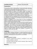 Planificacion Realización progresivamente autónoma y anticipación de las rutinas escolares, habituales y cotidianas